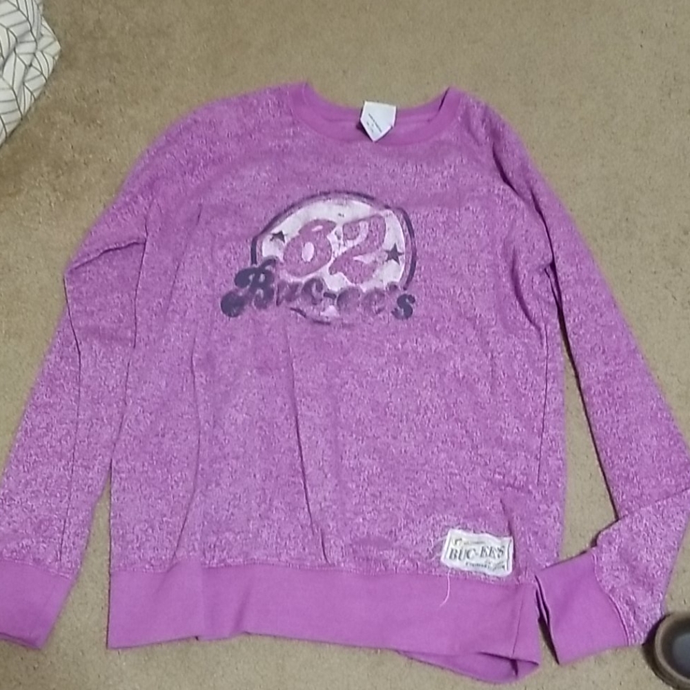 purple buc-ees sweatshirt